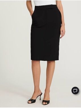 NWT Express Editor Black Pencil Skirt